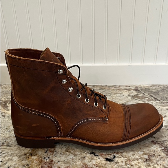 NWOT Red Wing Boots Iron Ranger Copper - Picture 8 of 11